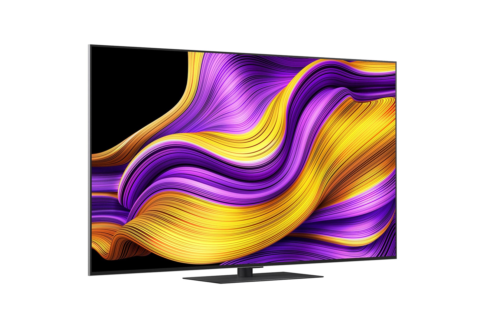 Vista da tre quarti con il TV verso destra