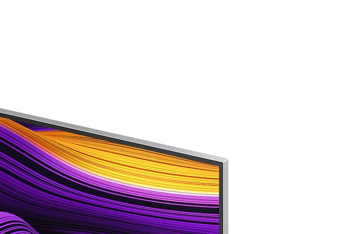 Dettaglio dell'angolo del TV