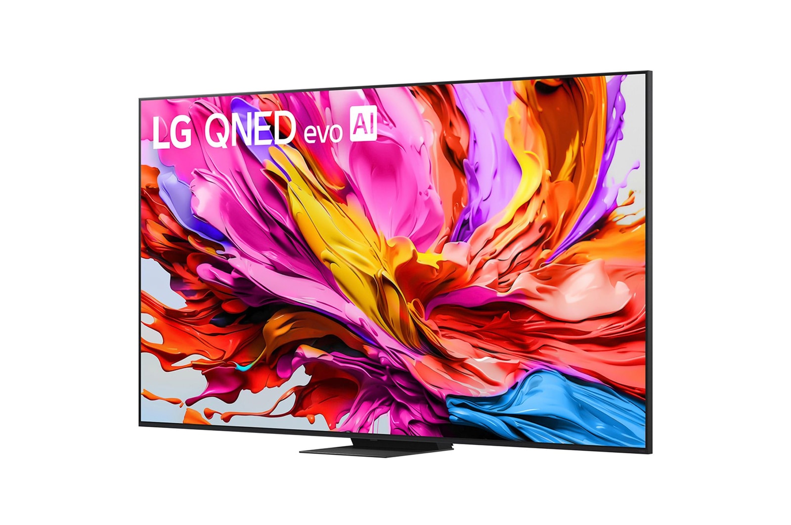 TV QNED86 visto da tre quarti