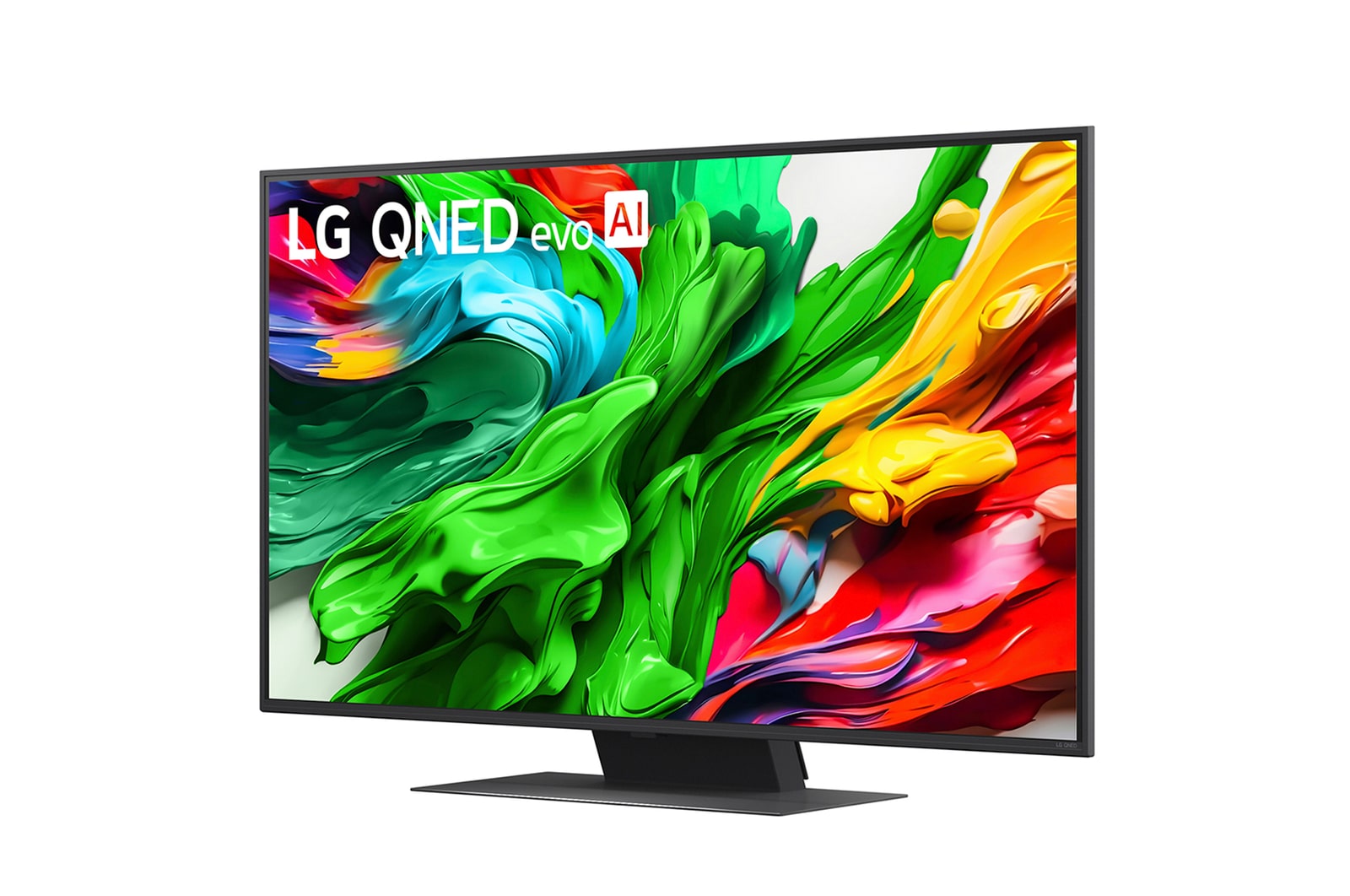 TV QNED86 visto da tre quarti