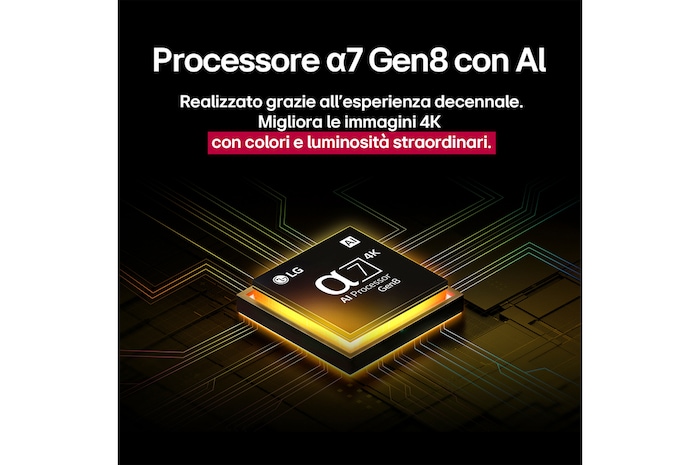Caratteristica processore α8 Gen2