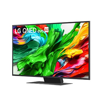 TV QNED86 visto da tre quarti