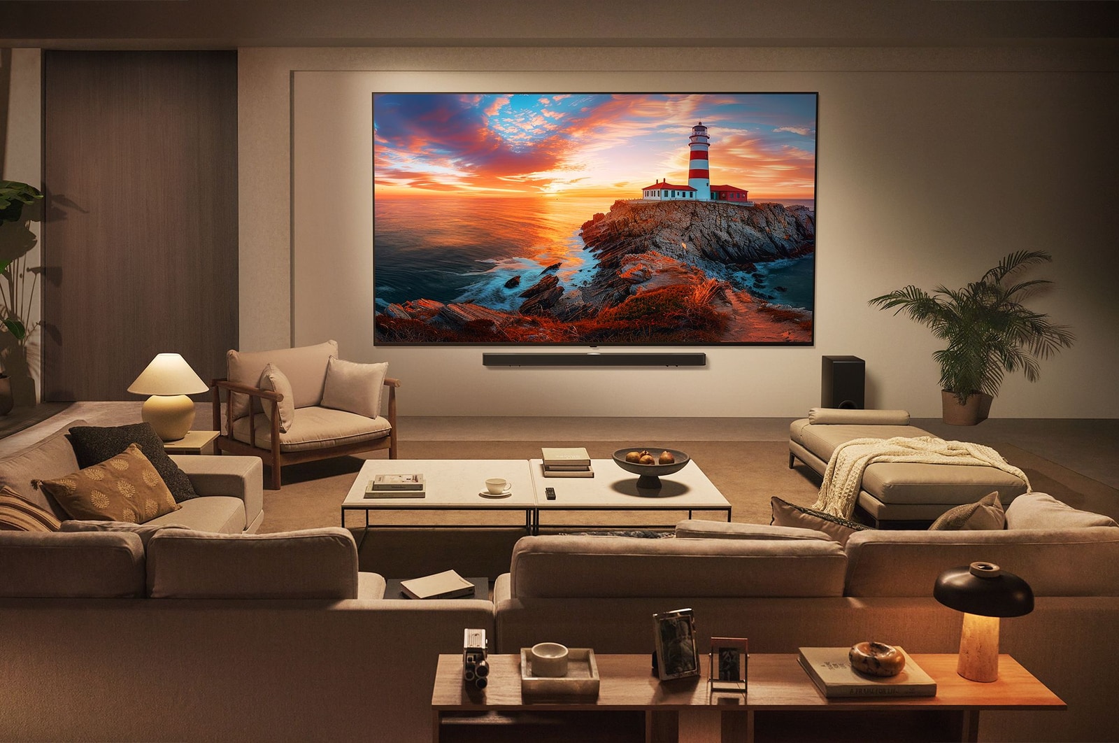 Caratteristica TV ultra grande