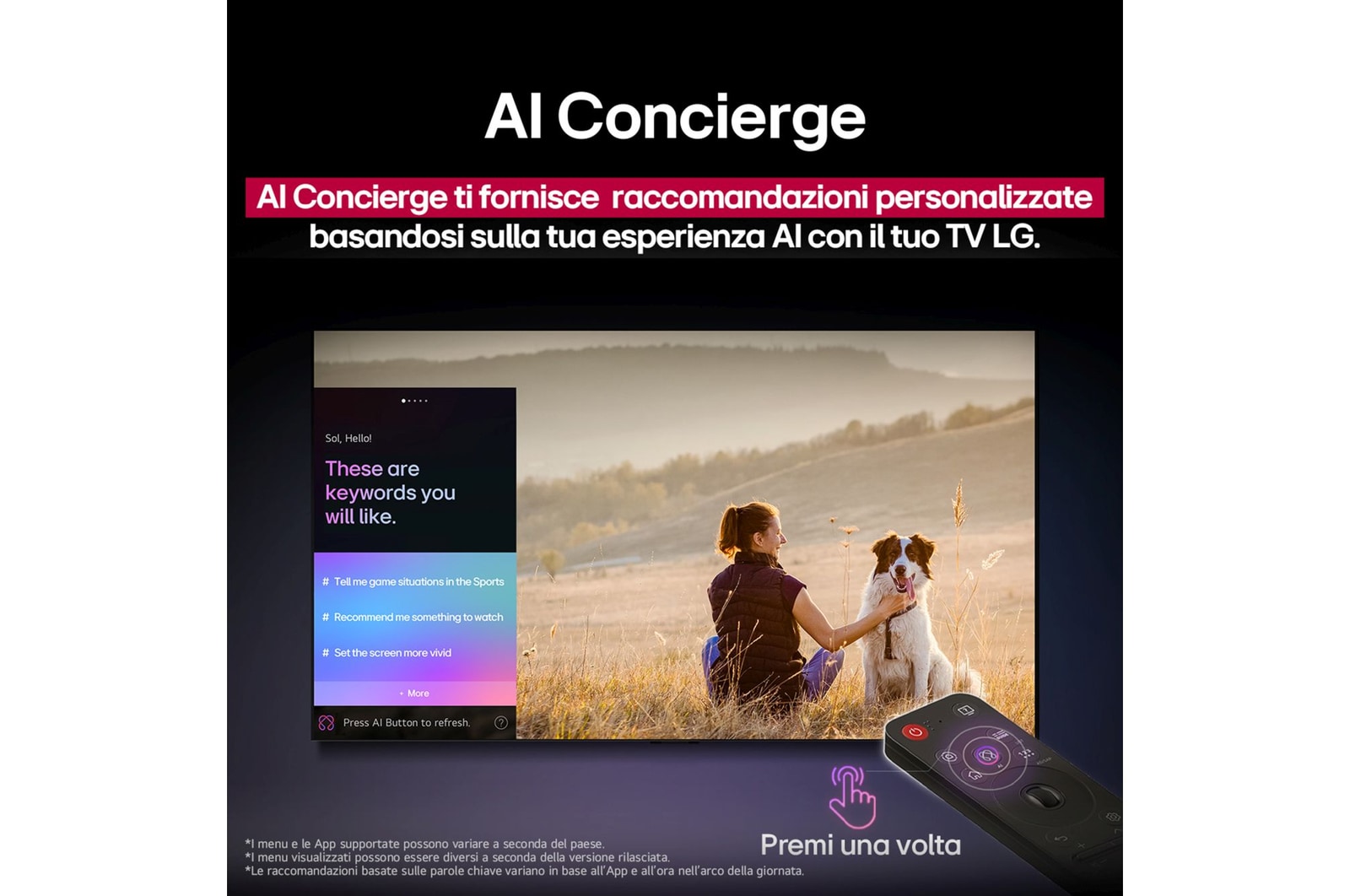 Caratteristica AI Concierge