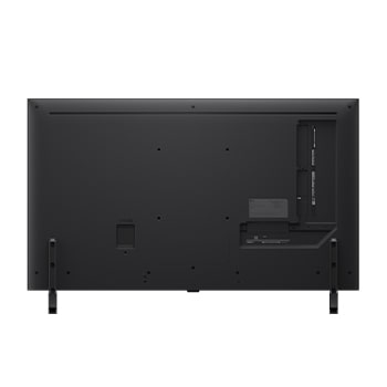 Vista posteriore del TV LG QNED8E