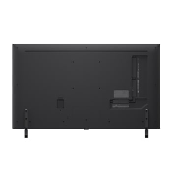 Vista posteriore del TV LG QNED8E