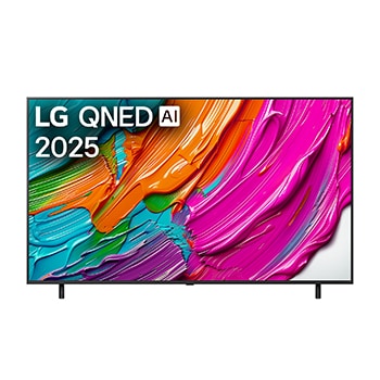 Foto frontale del TV LG QNED80 86