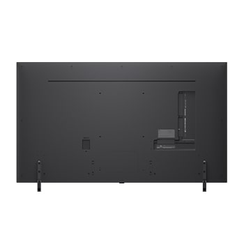 Vista posteriore del TV LG QNED8E