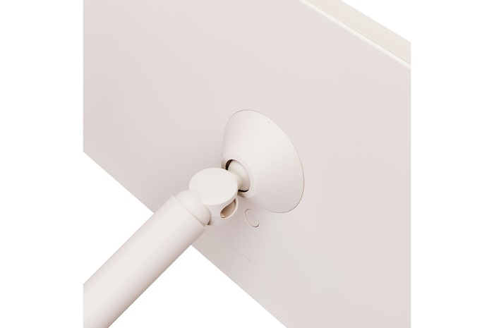 Dettaglio dell'aggancio posteriore dello schermo di StanbyME 2