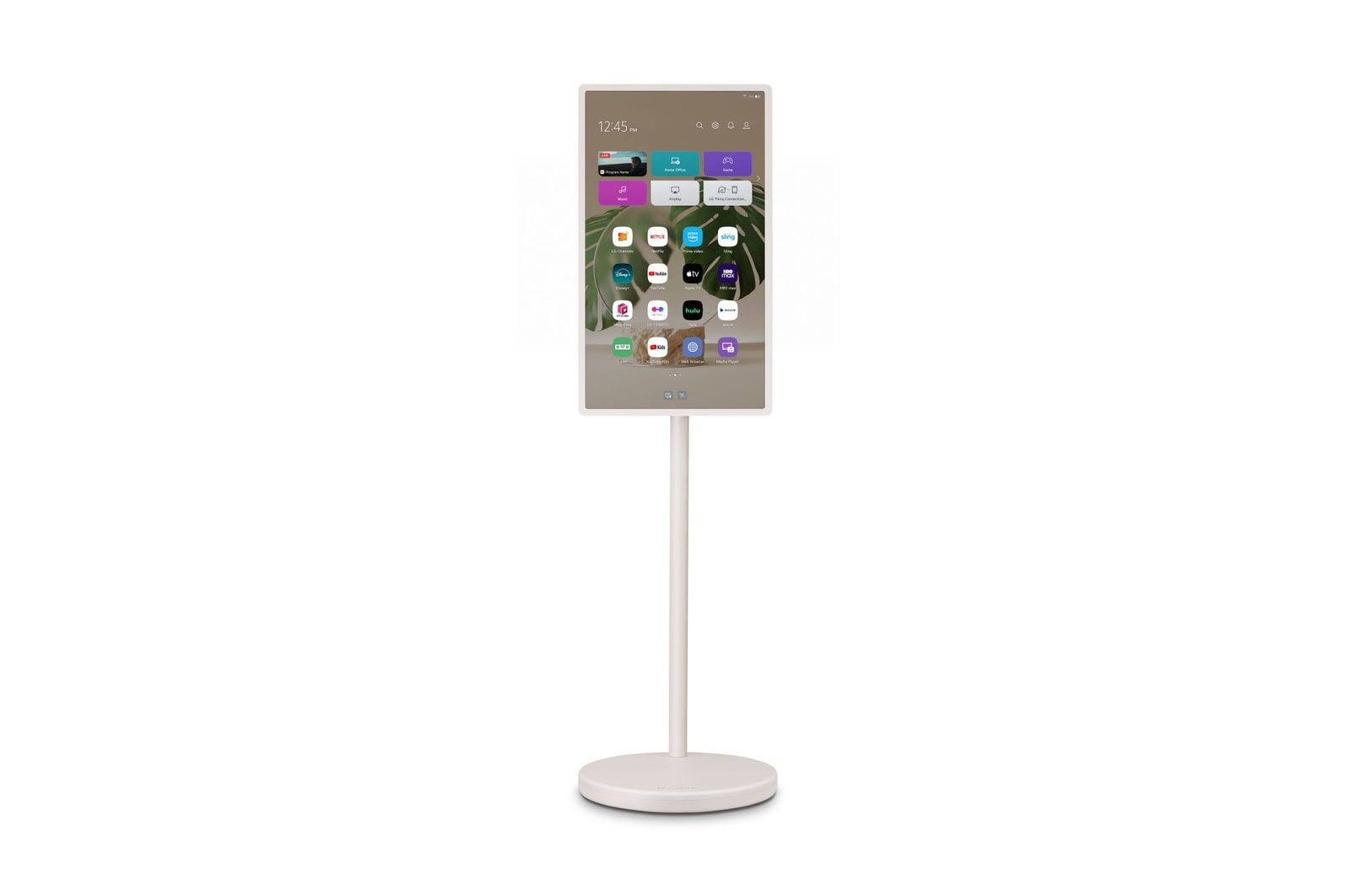 Immagine frontale di StanbyME 2 con schermo ruotato di 90°