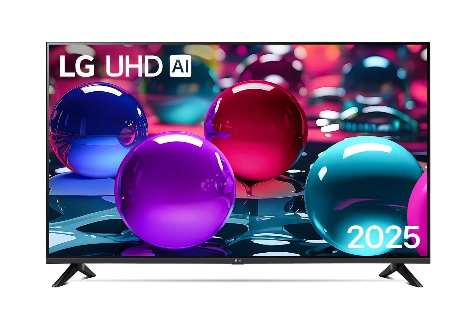 Foto frontale del TV LG UA73 43 pollici 43UA73006LA