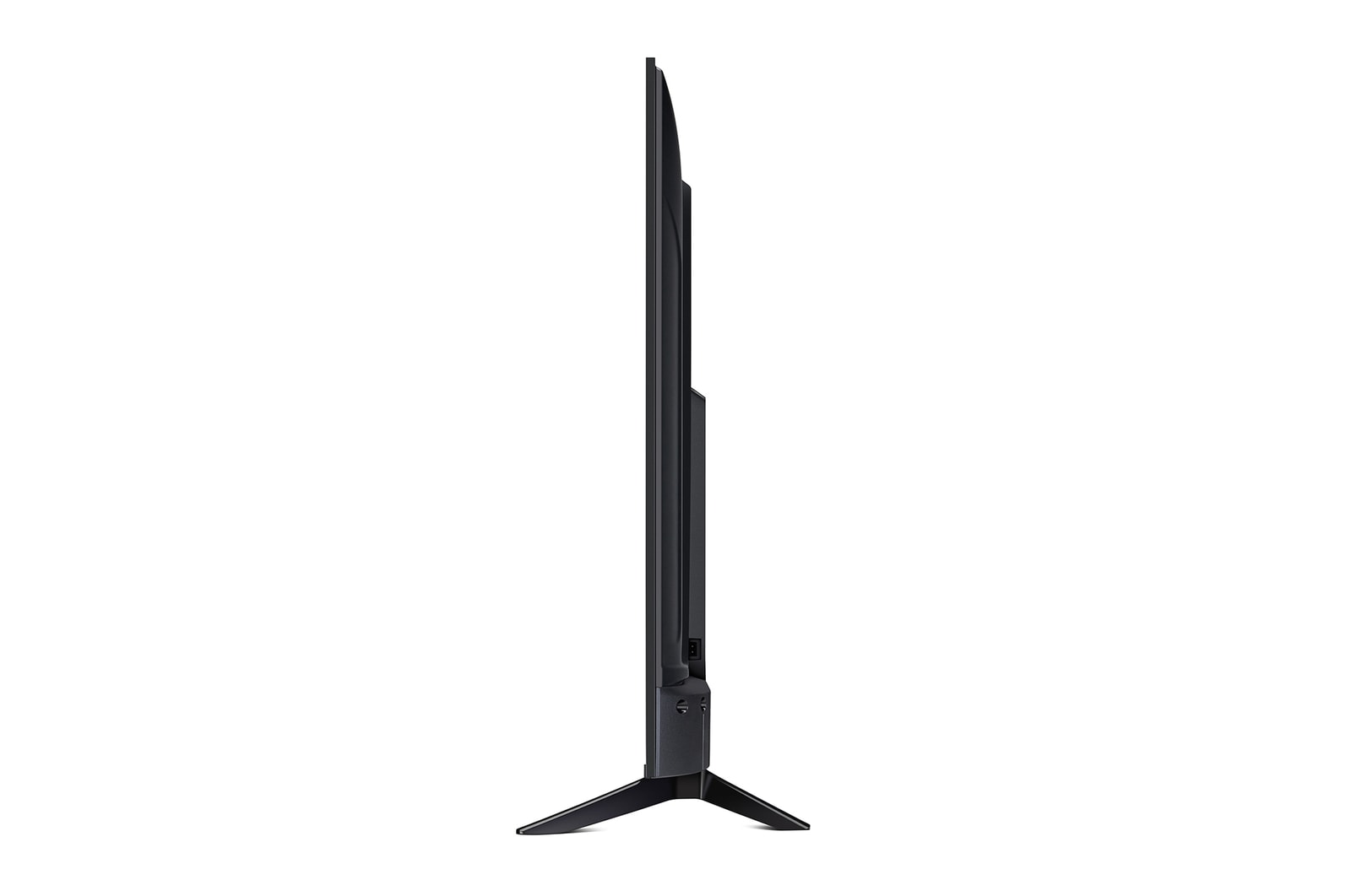 TV LG UA73 43 pollici 43UA73006LA visto di profilo