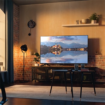 Immagine ambientata TV LG 55UA73006LA 55 pollici