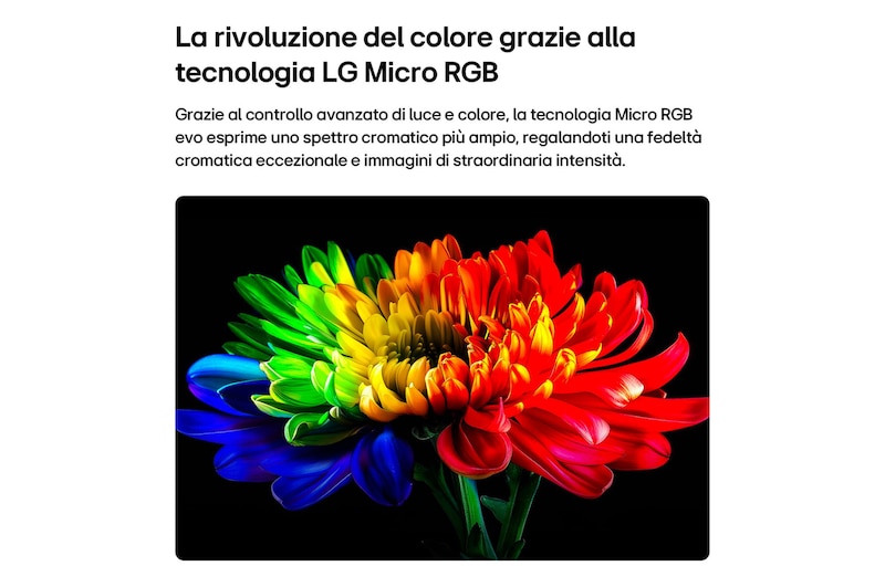Caratteristica RGB Primary Color Ultra