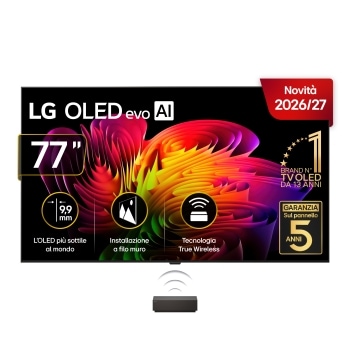 Foto frontale TV 2026 OLED83W69LA