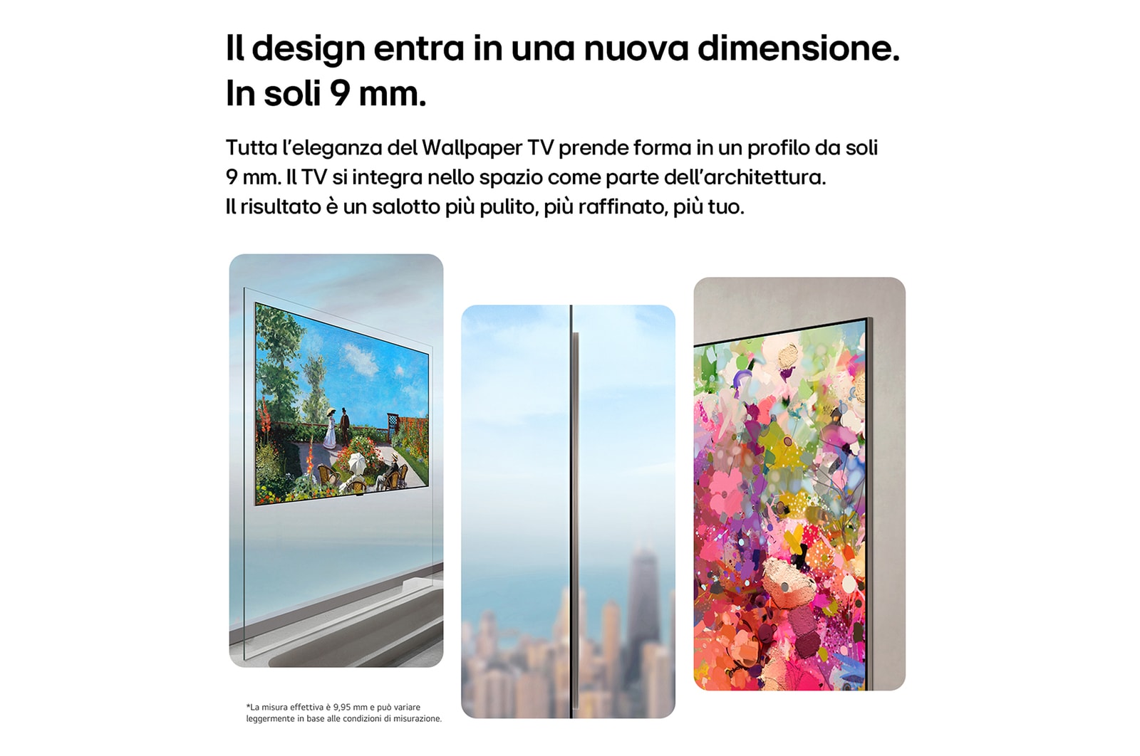 Design 9mm TV 2026 OLED83W69LA