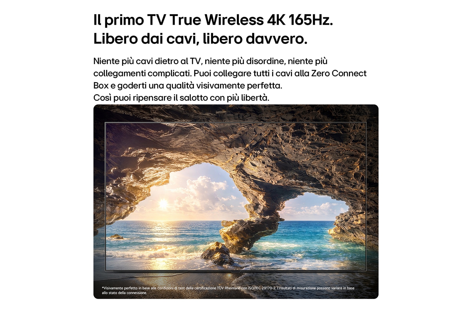 TV True Wireless 4K 165Hz TV 2026 OLED83W69LA