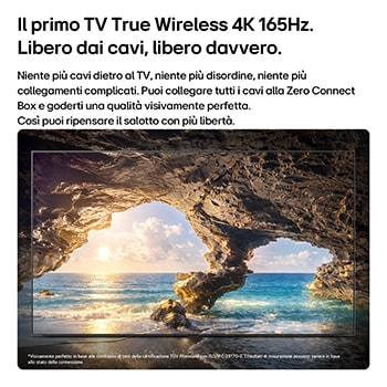 TV True Wireless 4K 165Hz TV 2026 OLED83W69LA