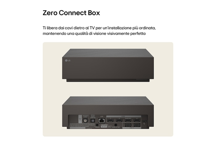 Zero Connect Box TV 2026 OLED83W69LA