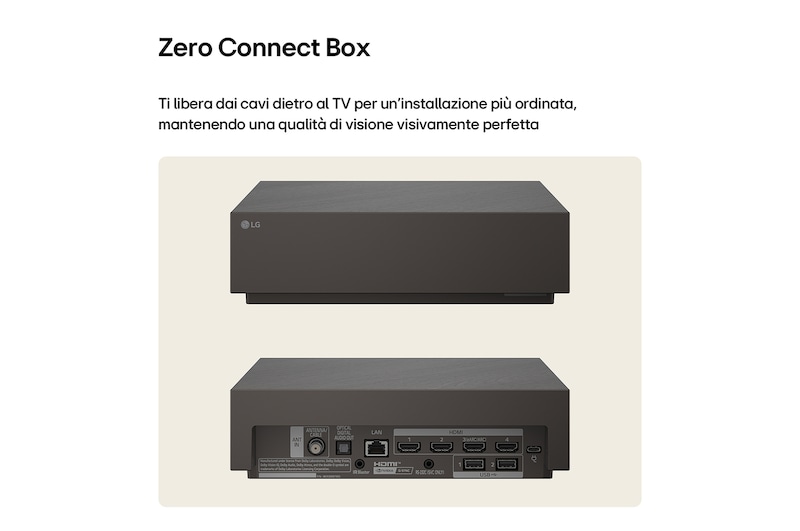 Zero Connect Box TV 2026 OLED83W69LA