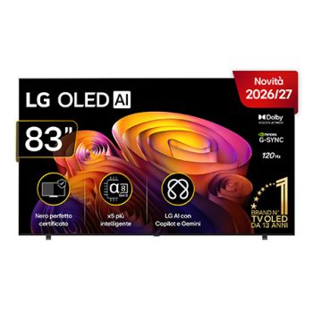 Foto frontale TV OLED83B6ELB 2026
