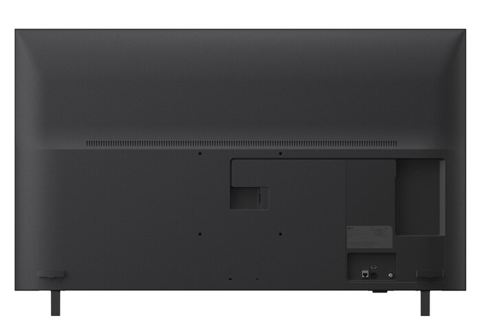 Vista posteriore del TV QNED80B
