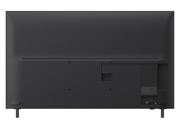 Vista posteriore del TV QNED80B