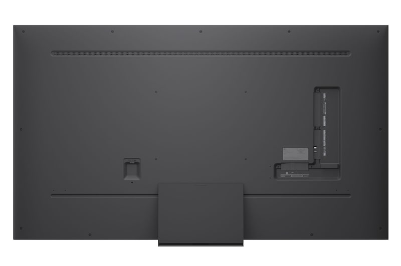 Immagine posteriore del TV LG QNED evo Mini LED 75QNED87B6A