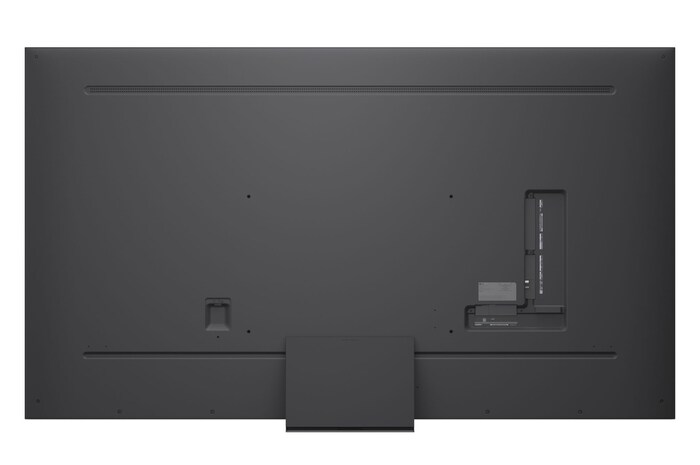 Immagine posteriore del TV LG QNED evo Mini LED 86QNED87B6A