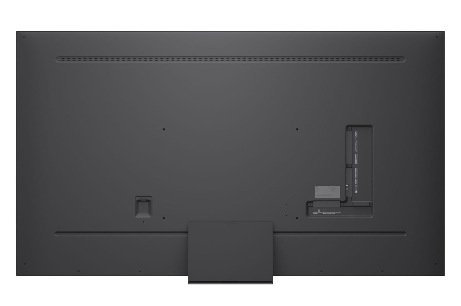 Immagine posteriore del TV LG QNED evo Mini LED 86QNED87B6A