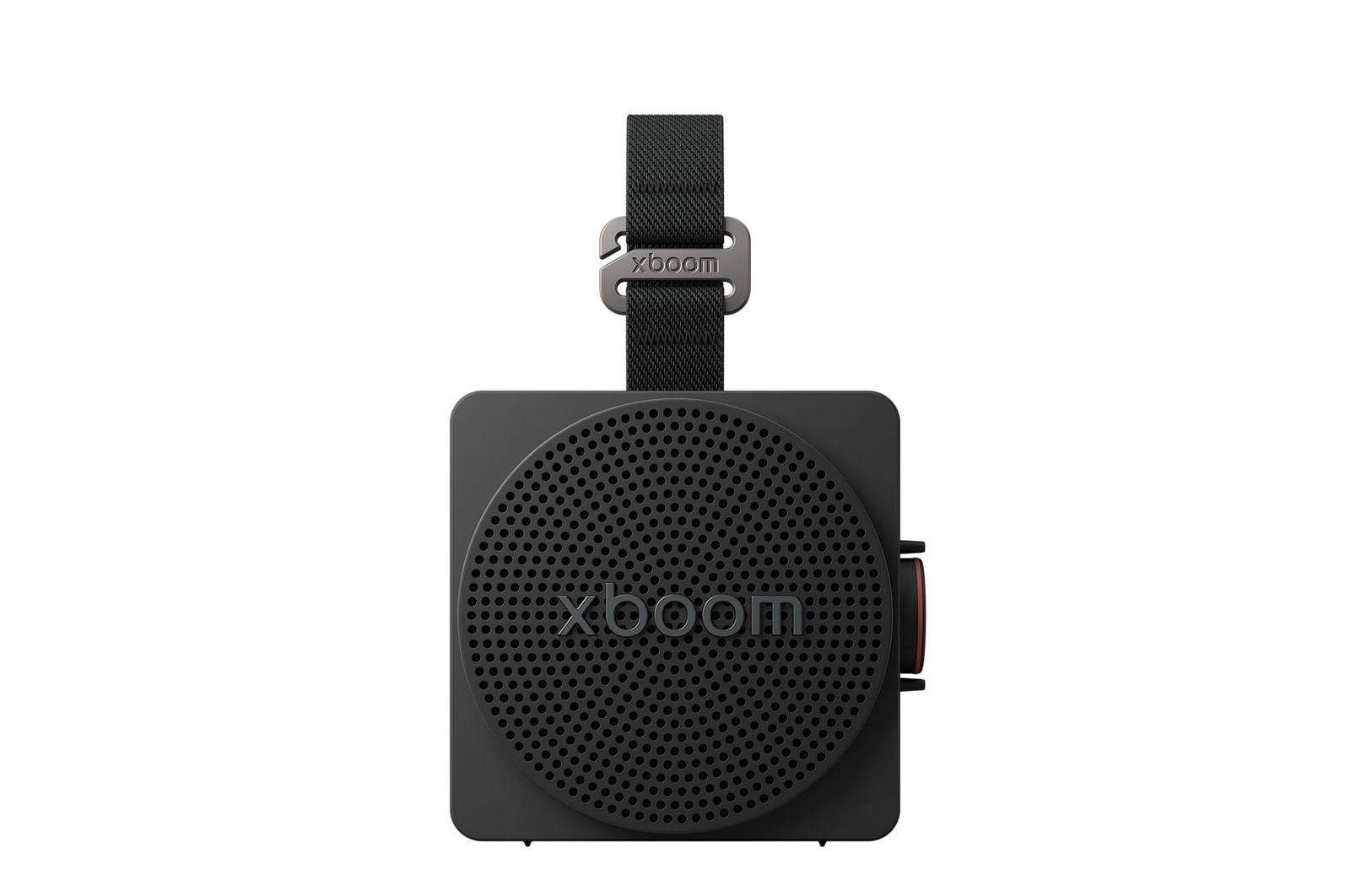 Vista frontale di xboom Mini by will.i.am | Speaker Bluetooth portatile 5W | Compatto e versatile, 10 ore di autonomia, IP67 MINI