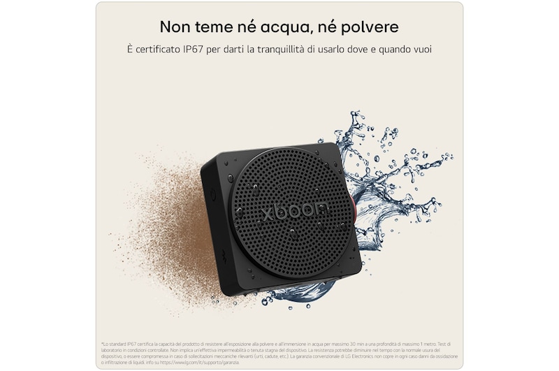 Certificati IP67 xboom Mini