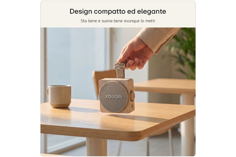 Design compatto ed elegante xboom Mini