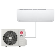 Foto frontale del climatizzatore LG S18ET