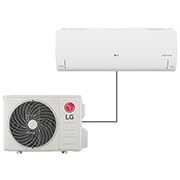 Foto frontale del climatizzatore LG S09ET