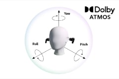 Questa immagine mostra il Dolby Atmos Head Tracking