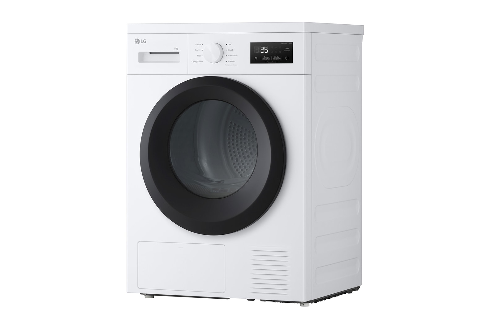 immagine frontale obliqua sulla sinistra