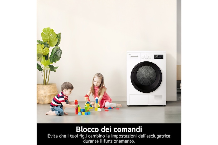 immagine con due bambini che giocano per idicare blocco comandi 