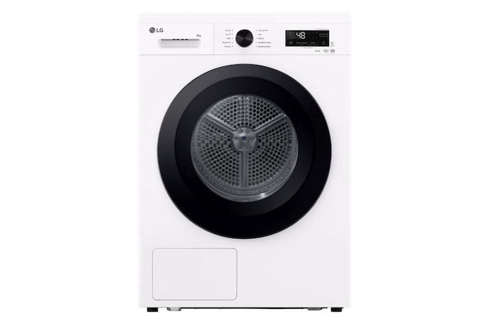 Immagini frontale asciugatrice LG RNX1009NWK