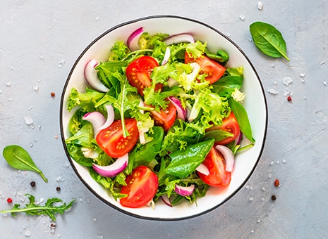 Un'insalata fresca
