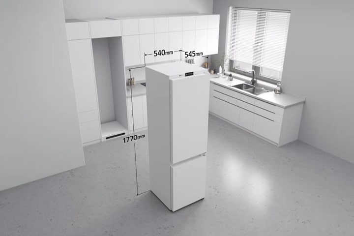 Come installare il frigorifero combinato da incasso