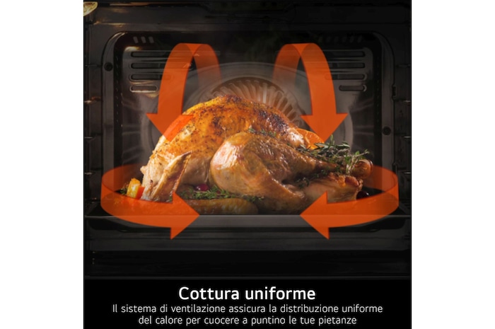 Caratteristica cottura uniforme