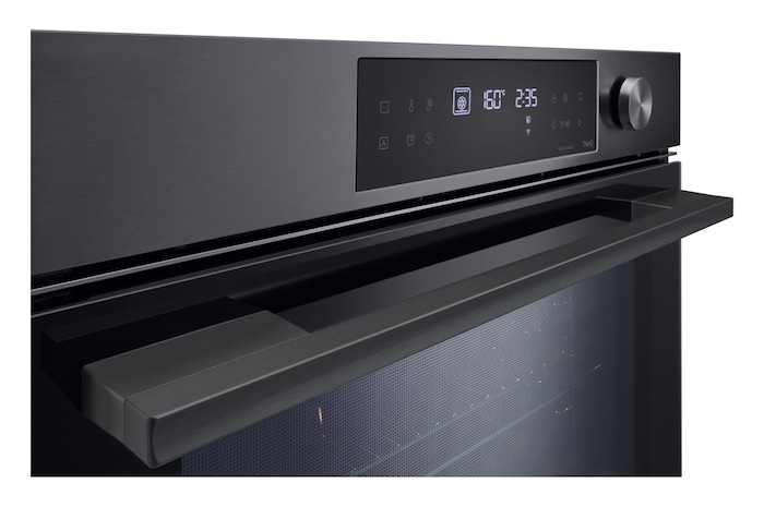 Dettaglio della maniglia e del display