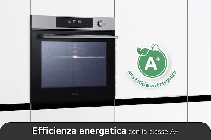 LG Offerta Kit: Forno InstaView 76L Classe A+ e Lavastoviglie a scomparsa totale QuadWash Serie 4, WSED7612S.DB475