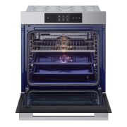 Foto frontale del forno con sportello aperto LG WSED7664S