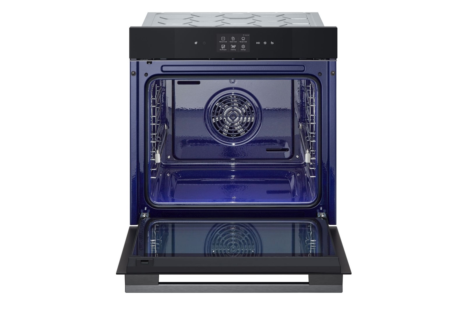 Foto frontale con sportello aperto