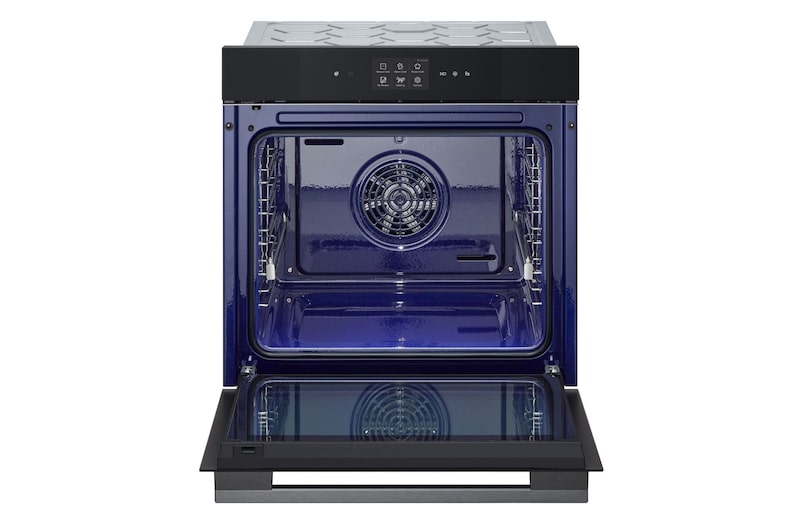 Foto frontale con sportello aperto