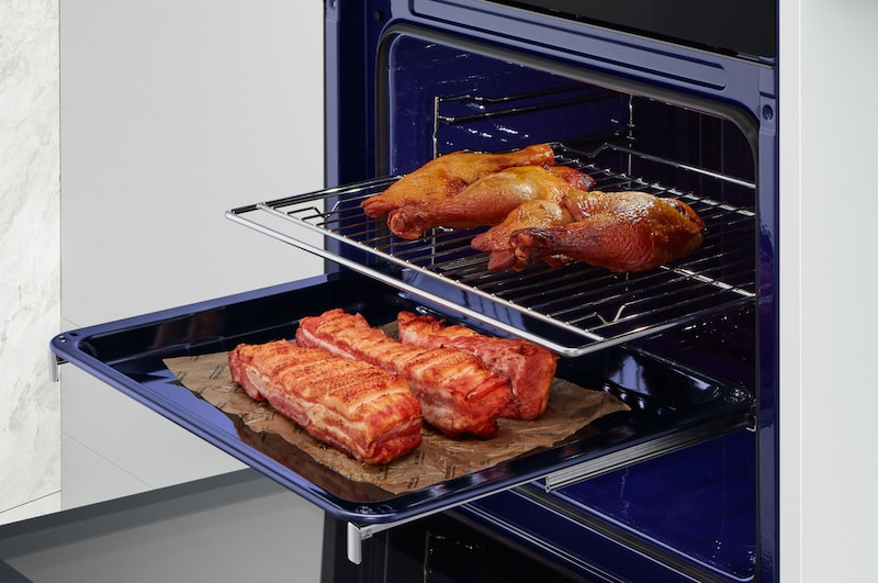 LG Offerta Kit: Forno 100% vapore InstaView 76L Classe A++ e Lavastoviglie a scomparsa totale QuadWash Serie 4, WSED7667M.DB475