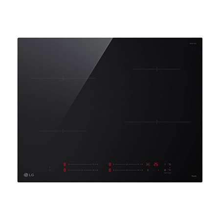 Piano cottura induzione 60cm | Potenza 2,5 ~ 7,4kW | 4 zone, Controlli indipendenti, Wi-Fi | Nero - CI5Z2423BN | LG IT