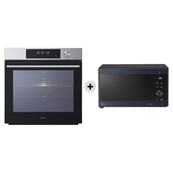 Offerta Kit: Forno InstaView, 76L Classe A+ & Microonde NeoChef 25 litri,  potenza 1000W